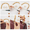 Beadthoven 2 Style Bamboo Bag Handles FIND-BT0001-28-12