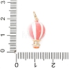 Printed Brass Pendants KK-CBA05A5-01G-03-3