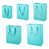 10Pcs 5 Sizes Kraft Paper Gift Shopping Bags Set ABAG-TA0002-23C-2
