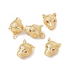 Rack Plating Brass Micro Pave Cubic Zirconia Pendants ZIRC-C040-22G-4