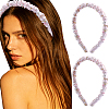 Silk From Silkworms Hair Bands OHAR-WH0033-019A-1