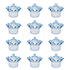 Crown Shaped Plastic Candy Box AJEW-WH0033-08A-1