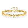 Letter 304 Stainless Steel Link Bracelets FS-WG7830E-10-1
