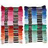 48 Skeins 4 Colors 6-Ply Polyester Embroidery Floss OCOR-CY0004-55A-1
