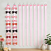 10Pcs Polyester Hairpin Hair Clip Holder Storage Organizer Hanging Ribbon HJEW-FG00050-4