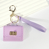 Portable PU Leather Bag Keychains FIND-CL0002-42B-3