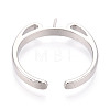 Brass Cup Peg Ring Settings KK-N274-36P-3