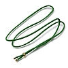 2.5MM Adjustable Braided Nylon Cords Necklace Making FB-CBAA152-02G-31-1