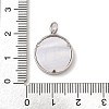 Brass Micro Pave Cubic Zirconia Pendants KK-A207-06P-3