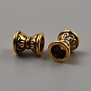 Tibetan Style Alloy Bead Caps FIND-WH0291-09A-AG-2