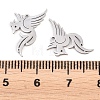 304 Stainless Steel Pendants STAS-E521-07P-08-3
