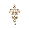 201 Stainless Steel Pendants STAS-K298-02G-1-1