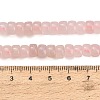 Natural Rose Quartz Beads Strands GG-CBA792A-G06-4x7mm-4
