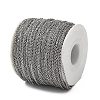Tarnish Resistant 304 Stainless Steel Cable Chains CHS-Q001-08-100m-4