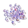 Transparent Glass Charms GLAA-P070-A03-2