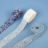 Glitter Resin Hotfix Rhinestone DIY-FG0001-51-5