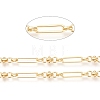 3.28 Feet Brass Handmade Link Chains X-CHC-M019-06G-2