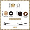 Plastic Topsy Tail Hair Styling Braiding Tool OHAR-FS0001-03-3