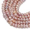 Natural Cultured Freshwater Pearl Beads Strands PA-CBAC463-21-4