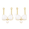 Brass Enamel Pendants KK-B167-03G-02-1