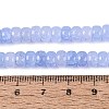 Ombre Effect Dyed Glass Beads Strands GLAA-Q106-05A-A08-4