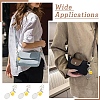Alloy & Cloth Fabric Pendant Keychains KEYC-YW00298-6