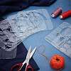 Gorgecraft Transparent Acrylic Sewing Template DIY-GF0002-86-4