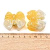 Luminous Opaque Resin & Rhinestone & Polymer Clay Beads RE-CBA1913-02G-5