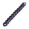 Handmade Acrylic Curb Chains X-AJEW-JB00679-05-2