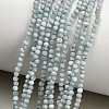 Natural Larimar Beads Strands GG-CBA77FB-B04-2mm-1