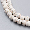 Synthetic Magnesite Beads Strands TURQ-6D-07-3
