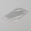 Rectangle OPP Cellophane Bags with Hanging Hole OPP-WH0011-03A-2