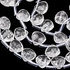 Natural Quartz Crystal Beads Strands G-L654-L04-01-4