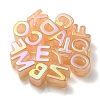 Opaque Rainbow Iridescent Acrylic Beads OACR-P010-23E-1