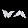Plating Opaque Acrylic Imitation Shell Beads OACR-P039-02A-2