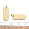304 Stainless Steel Pendants Ion Plating(IP) STAS-I311-30G-4
