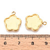 304 Stainless Steel Pendant Cabochon Settings STAS-T065-88G-3