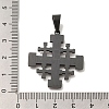 304 Stainless Steel Enamel  Pendants STAS-C105-10EB-3