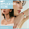 2Strands Faceted Transparent Glass Cube Beads Strands GLAA-PA0001-87-5