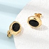 6 Pairs 304 Stainless Steel Pave Cubic Zirconia Stud Earrings SA-CBADCF0-04G-03-3