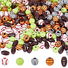 300Pcs 5 Styles Craft Style Acrylic Beads MACR-PA0001-67-1