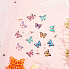 DIY Butterfly Pendant Making Kits DIY-SC0014-17-4