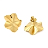 304 Stainless Steel Stud Earrings EJEW-G364-25G-2