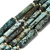 Natural African Turquoise(Jasper) Beads Strands G-D353-A09-2
