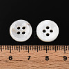 Natural 4-Hole Freshwater Shell Buttons BUTT-T011-01A-1-3