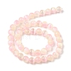 Natural Selenite Beads Strands G-P493-01L-2