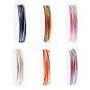 40.8M 6 Colors Waxed Polyester Cords YC-TA0001-25-3
