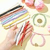 12Pcs Waxed Polyester Cord Bracelets Making AJEW-CJ00021-4