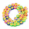 Handmade Polymer Clay Beads Strands CLAY-N008-058-2
