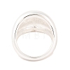 Ion Plating(IP) 304 Stainless Steel Wide Finger Rings for Women RJEW-S414-04B-S-3